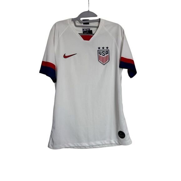 Nike Tops - Nike Dri-FIT Top Mens Size Small White USA Soccer Jersey 2019-2020 NWT